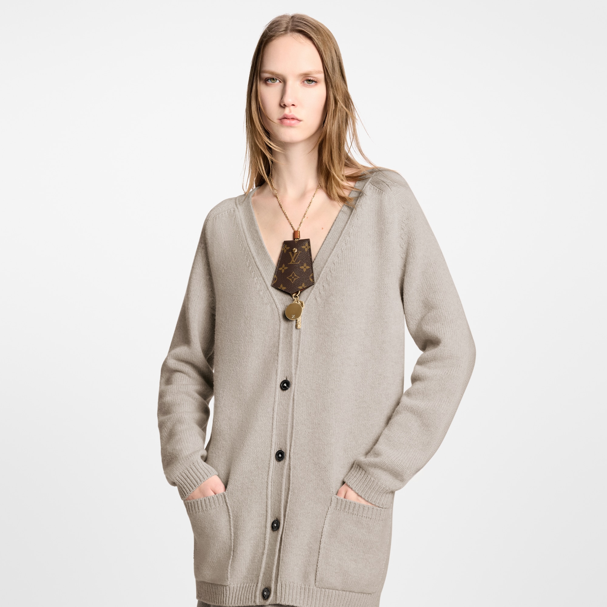 Long Cashmere Cardigan - Ready to Wear | LOUIS VUITTON